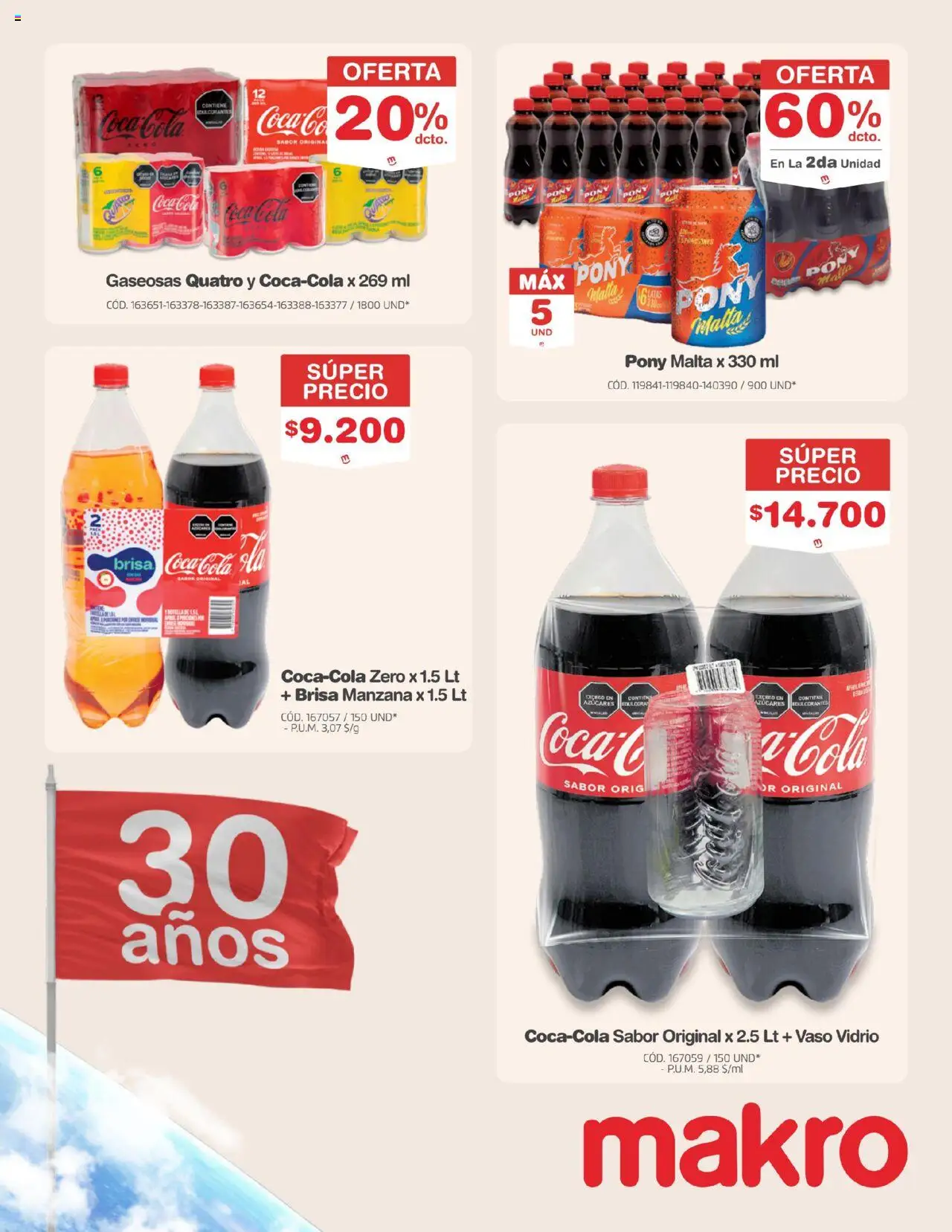 Makro revista - valida desde el 19.09.2025 | Página: 5 | Productos: Botella, Manzana
