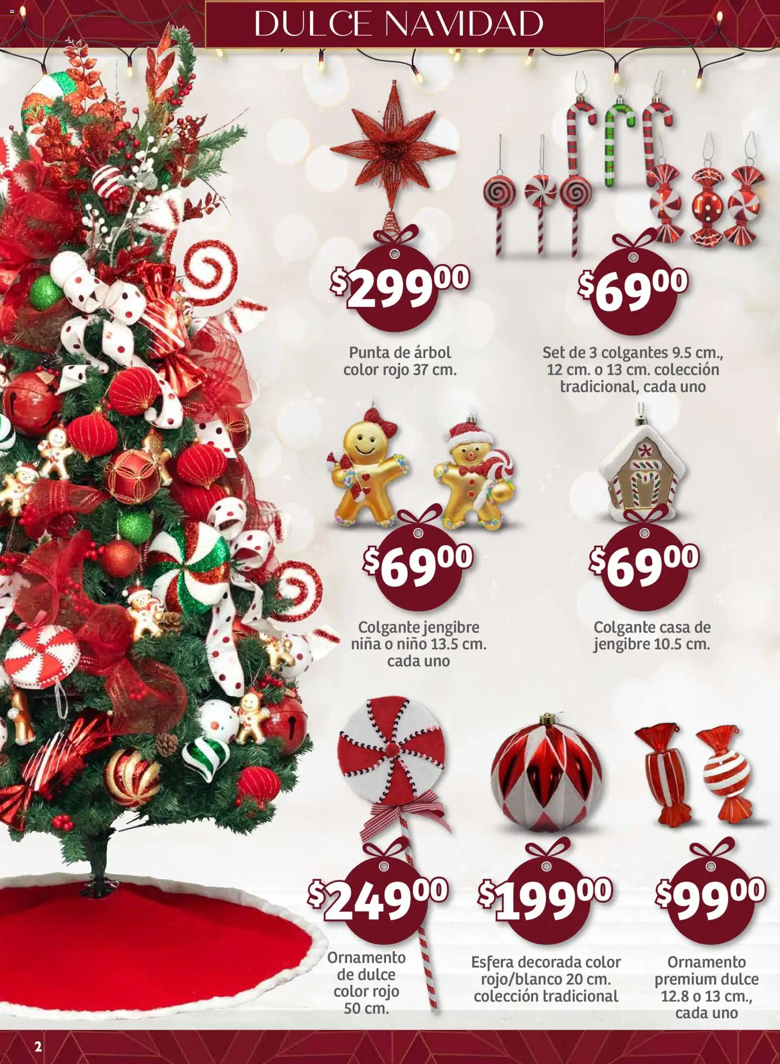 Nuevas ofertas de Soriana válidas en toda la República Mexicana desde el 25.09.2025. ¡Encuentra las mejores ofertas en Soriana - Decoración Navideña Mercado Nacional! | Página: 2