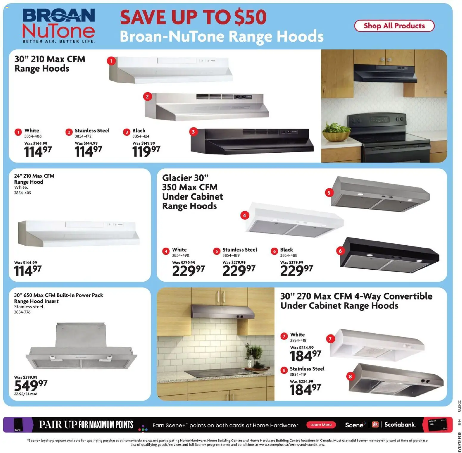Home Hardware flyer valid from 09.04.2026 | Page: 24 | Products: Range hood, Cabinet