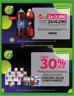 Tottus ofertas  │ válido desde el 18.08.2025 | Página: 6 | Productos: Desinfectante, Campana