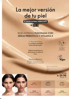 Vista previa de folleto Oriflame - Campaña 17 de la Oriflame válido desde 06.12.2025 | Página: 66 | Productos: Maquillaje