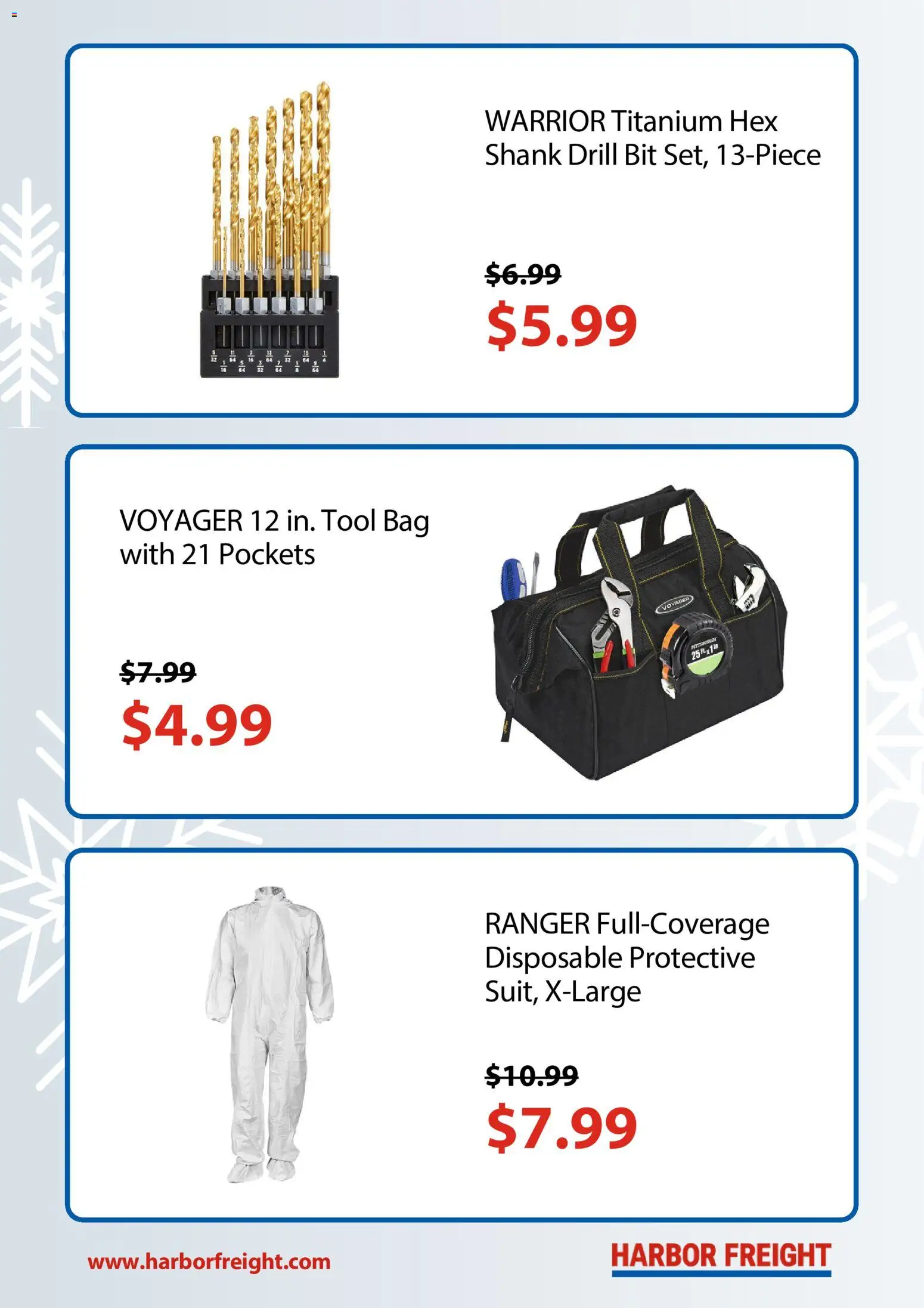 Harbor Freight Early Black Friday - valid from 03.11.2025 | Page: 5 | Products: Drill Bit, Bag