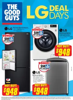 Preview of The Good Guys LG Deal Days - valid from 17.09.2025