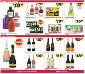 Preview of Winn Dixie weekly ads valid from 01.12.2025 | Page: 6 | Products: Wine, Vodka