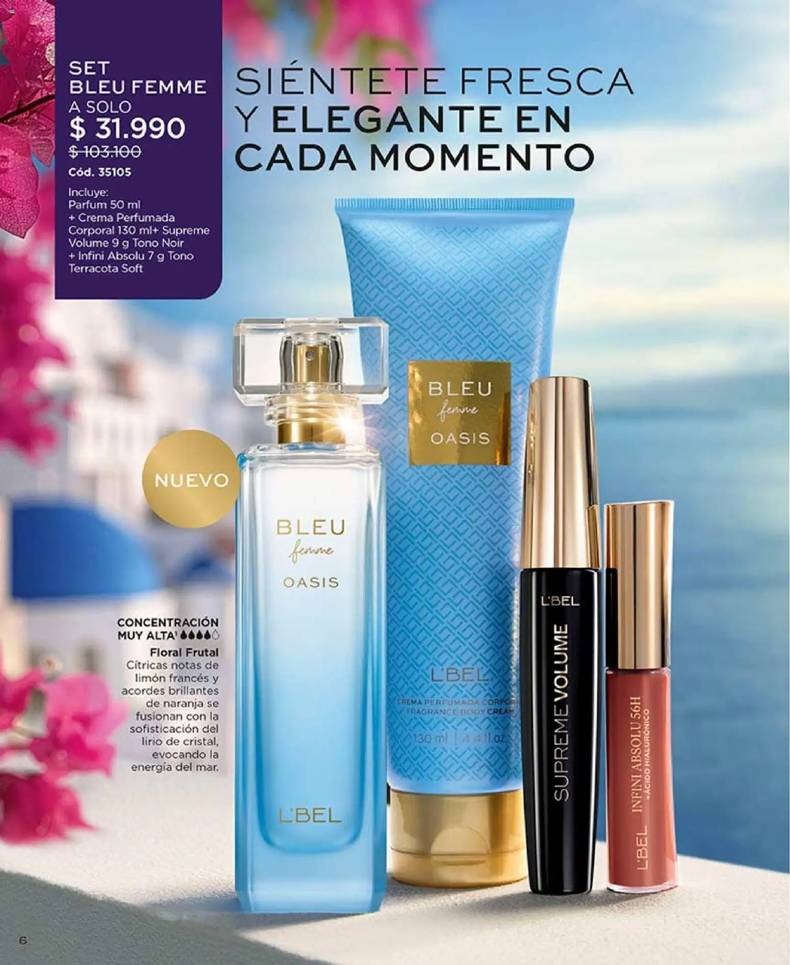 Catálogo L'Bel Campaña 7 │ válido desde el 18.04.2026 | Página: 6 | Productos: Limón, Body, Crema