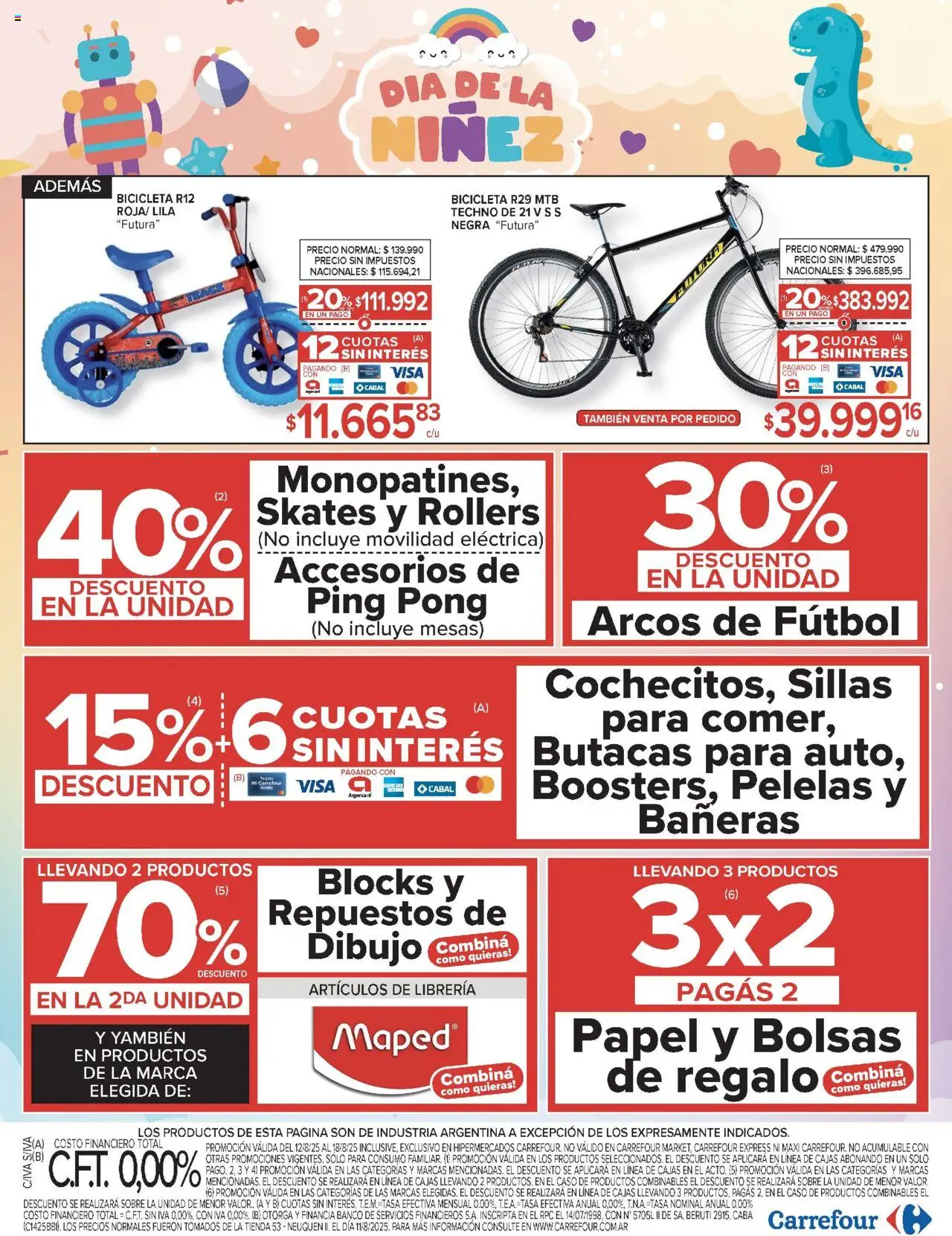 Carrefour ofertas │ válido desde el 12.08.2025 | Página: 3 | Productos: Caso, Banco, Sobre