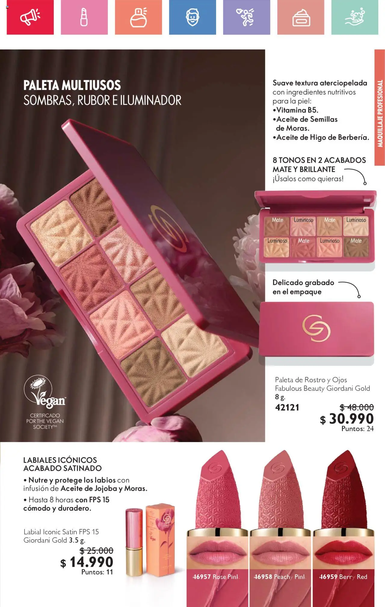 Oriflame catálogo │ válido desde el 21.06.2025 | Página: 33 | Productos: Semillas, Mate, Aceite, Iluminador
