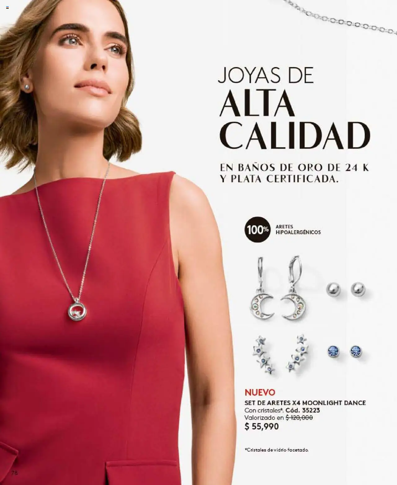 Ésika revista - valida desde el 24.09.2025 | Página: 78 | Productos: Aretes