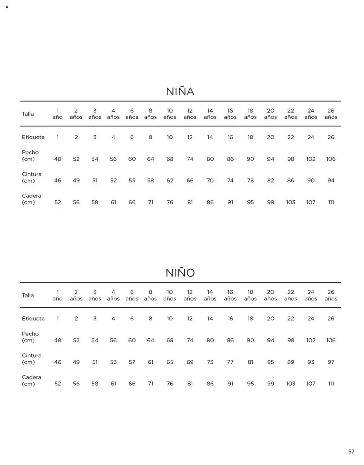 Nuevas ofertas de El Corte Inglés válidas en toda la República Mexicana desde el 04.04.2025. ¡Encuentra las mejores ofertas en El Corte Inglés catálogo Colección Uniformes 2024! | Página: 57