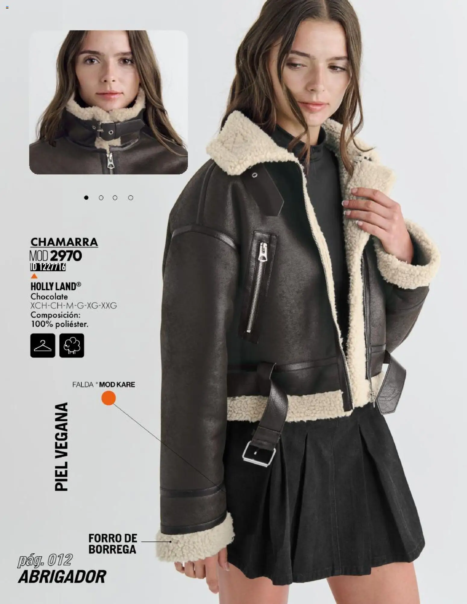 Nuevas ofertas de Price Shoes válidas en toda la República Mexicana desde el 03.11.2025. ¡Encuentra las mejores ofertas en Price Shoes catálogo Abrigador! | Página: 12 | Productos: Chamarra, Chocolate, Falda