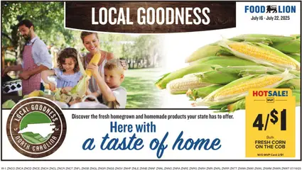 Food Lion Weekly Ad - valid from 16.07.2025 | Page: 15 | Products: Corn