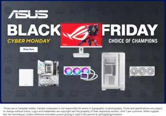 Preview of Canada Computers Cyber Monday from shop Canada Computers valid from 28.11.2025
