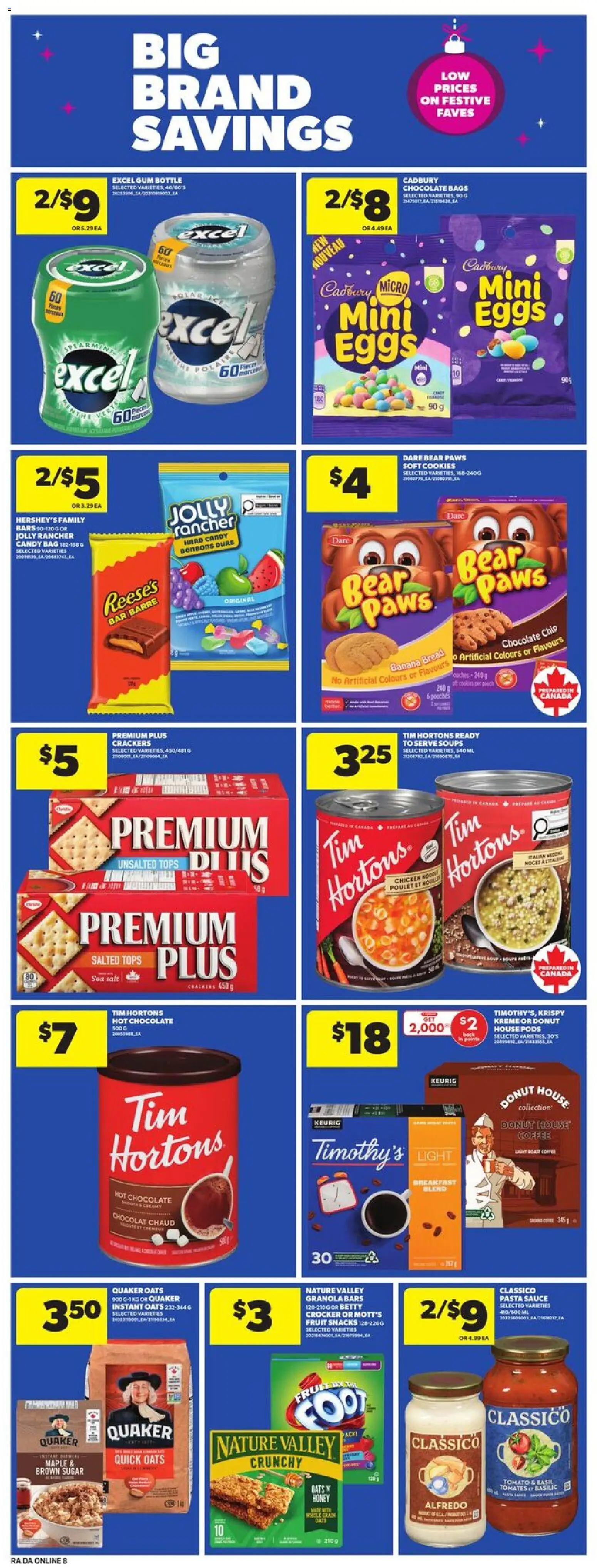 Atlantic Superstore flyer valid from 27.11.2025 | Page: 16 | Products: Pasta, Bag, Eggs, Coffee