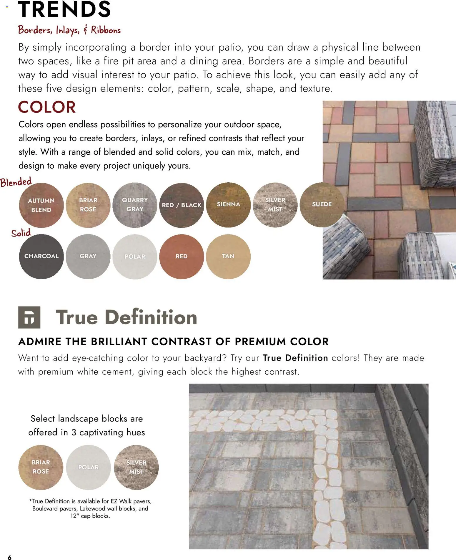 Menards Landscape Catalog - valid from 02.04.2026 | Page: 6 | Products: Ribbons, Cap