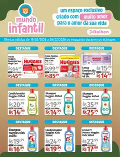 Supermercado Dalben - Ofertas Mundo Infantil - Pré-Visualização do folheto da loja Supermercado Dalben, válido de 19.02.2026