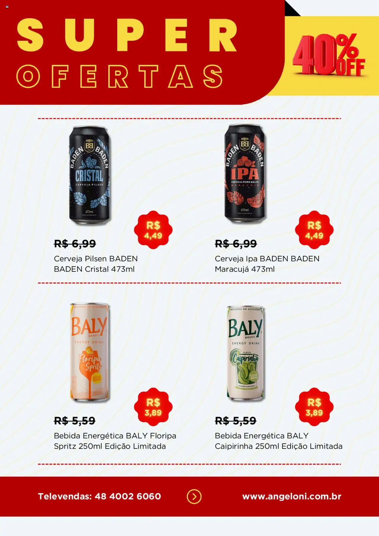 Angeloni Folheto - válido de 10.09.2025 | Página: 2 | Produtos: Maracujá, Cerveja, Bebida