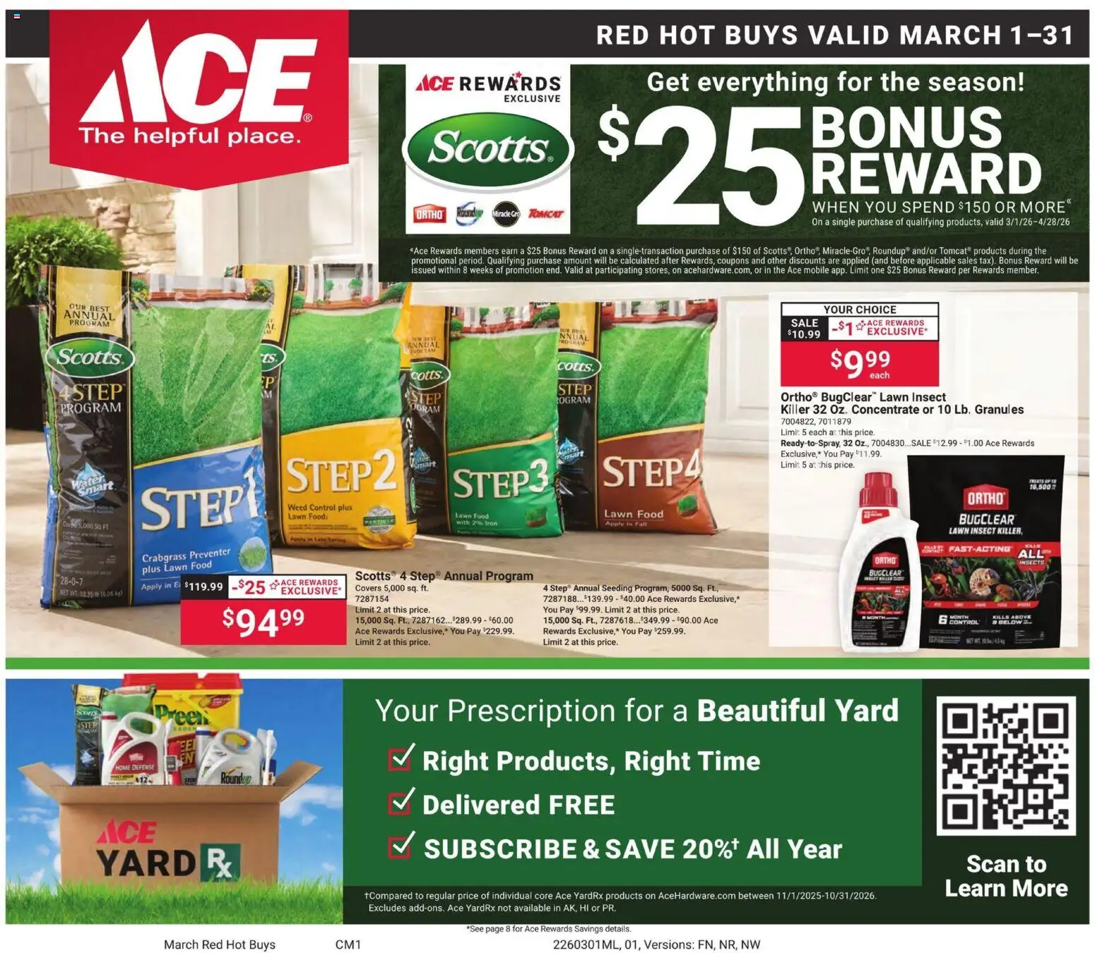 Giant Eagle Ace Ad - valid from 01.03.2026 | Page: 1 | Products: Water