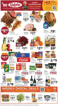 Preview of Ralphs weekly ads valid from 19.11.2025