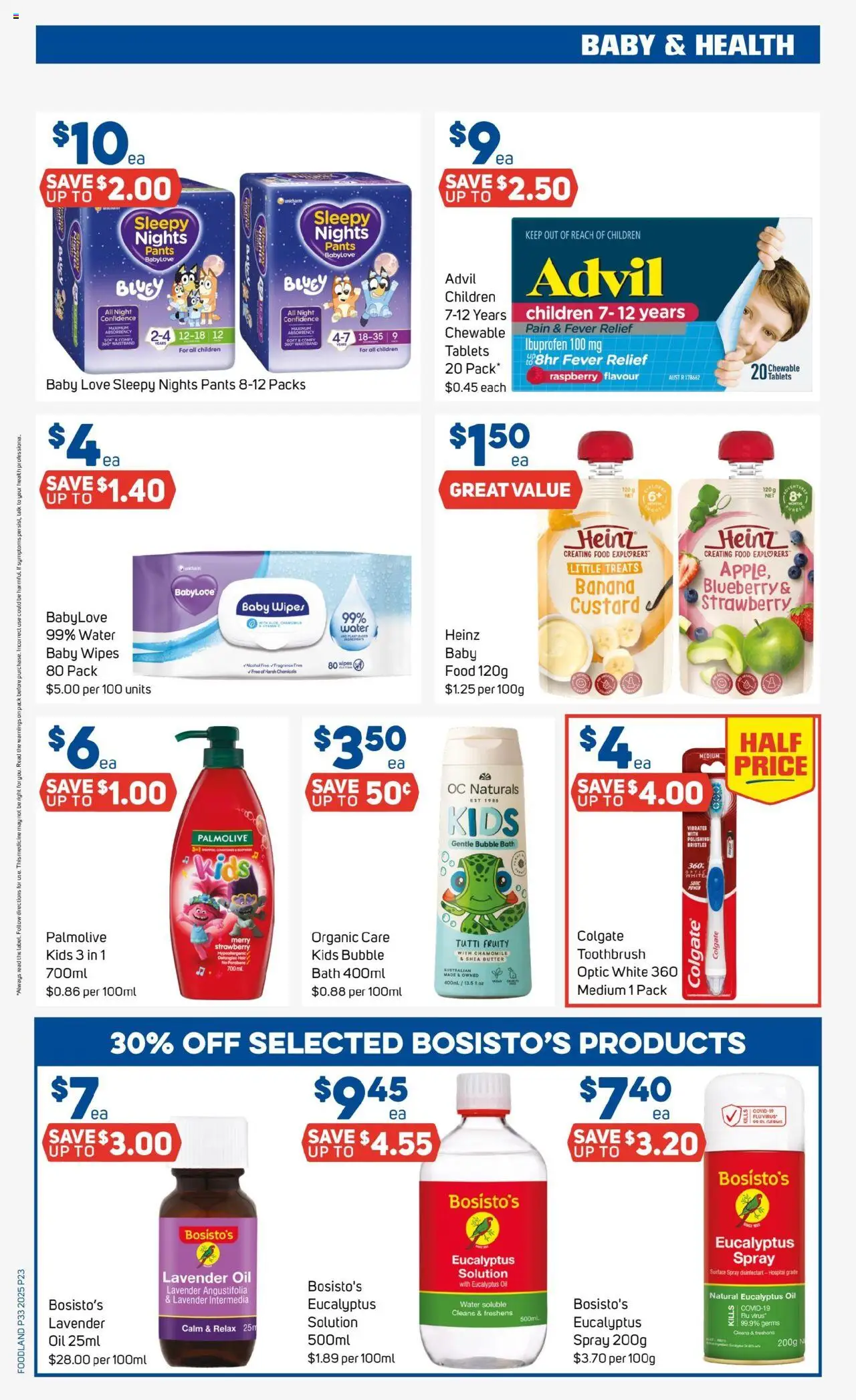 Foodland catalogue - valid from 13.08.2025 | Page: 23 | Products: Butter, Water, Pants, Raspberry