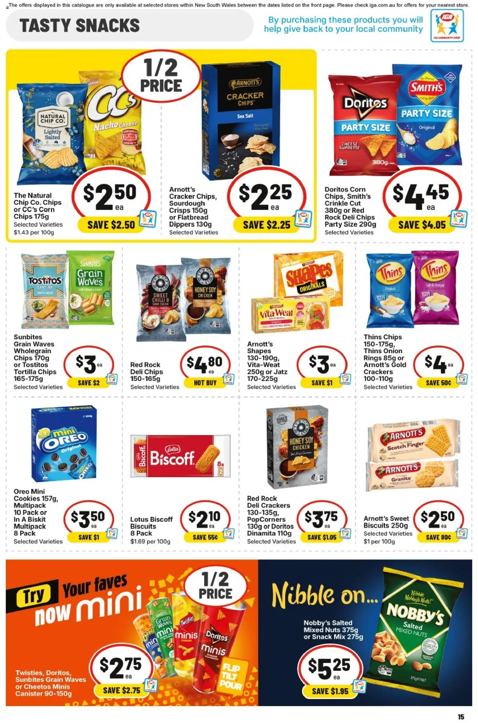 IGA catalogue - valid from 21.01.2026 | Page: 11 | Products: Chips, Nuts, Salt, Scotch
