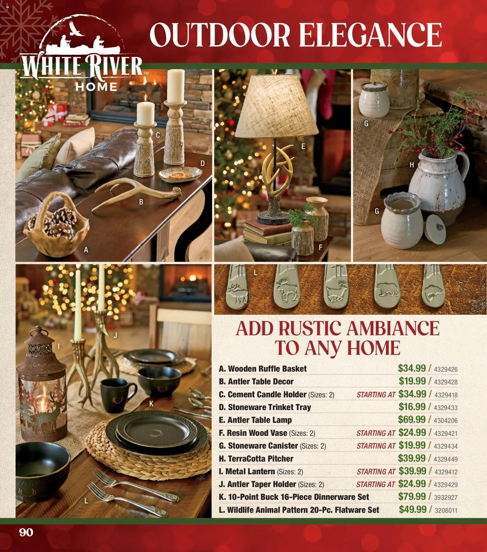 Cabela's Kids' Wishbook 25 - valid from 01.11.2025 | Page: 90 | Products: Table, Basket, Vase, Lamp