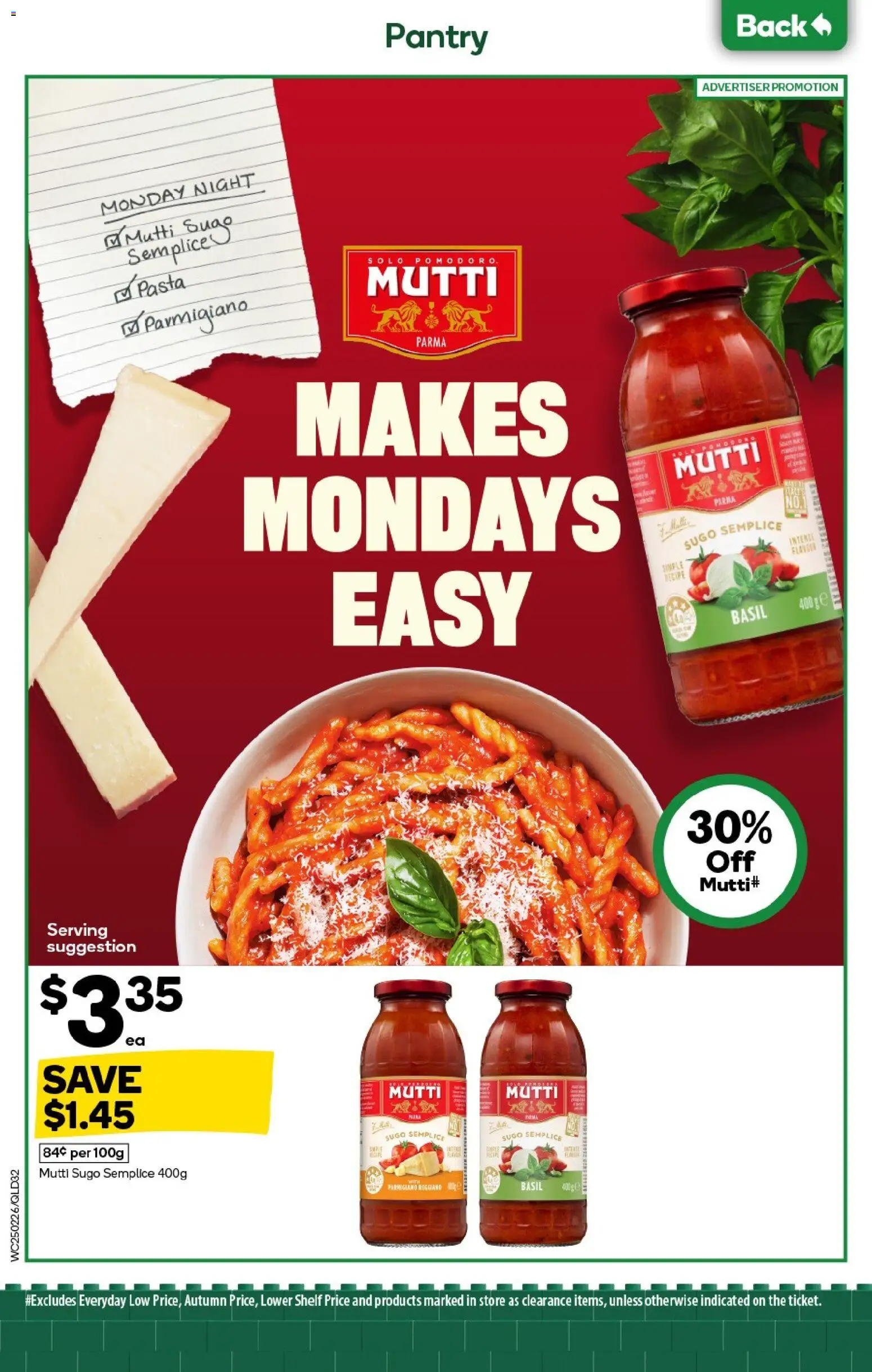Woolworths catalogue - valid from 25.02.2026 | Page: 30 | Products: Shelf, Pasta