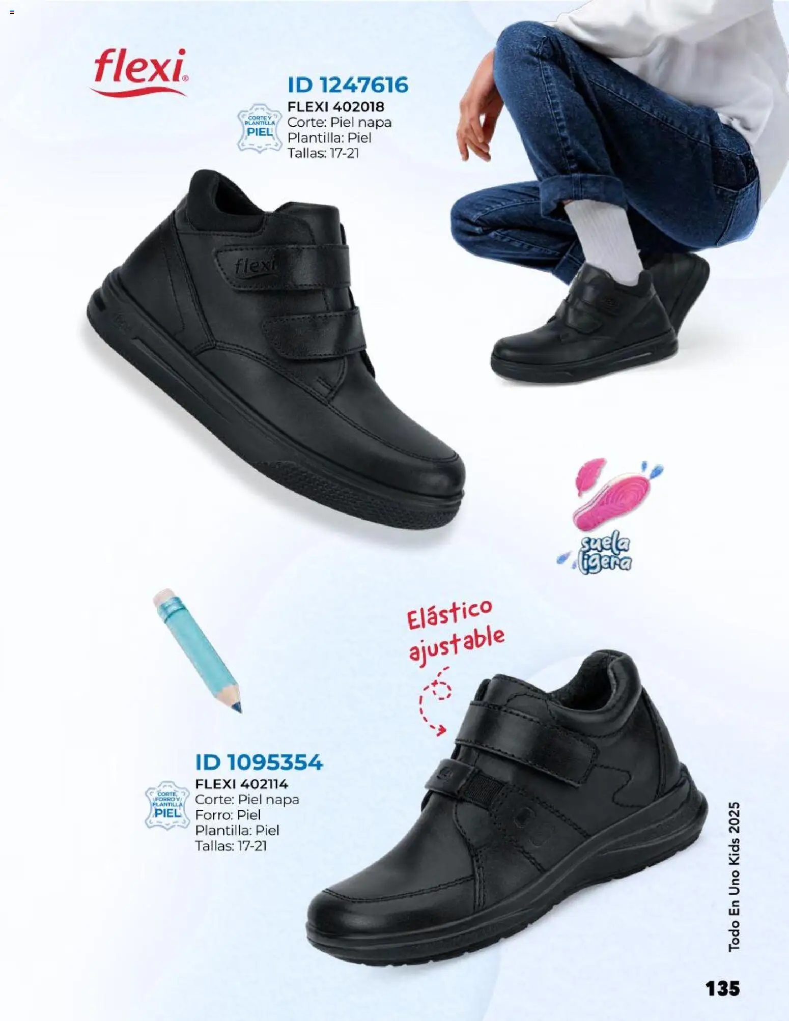 Nuevas ofertas de Price Shoes válidas en toda la República Mexicana desde el 27.10.2025. ¡Encuentra las mejores ofertas en Price Shoes catálogo Kids todo en uno! | Página: 135