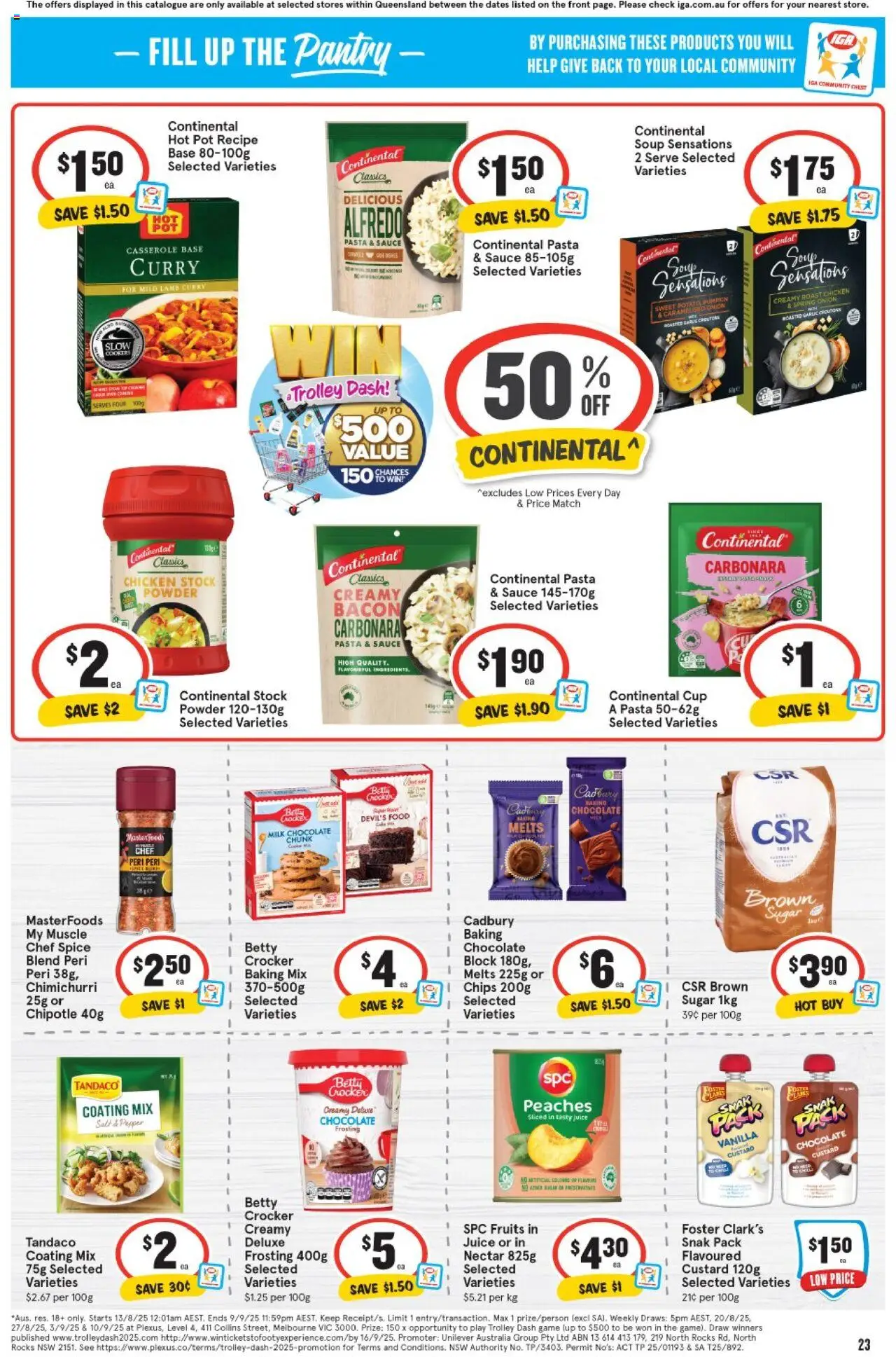 IGA catalogue - valid from 20.08.2025 | Page: 20 | Products: Curry, Chocolate, Juice, Pepper