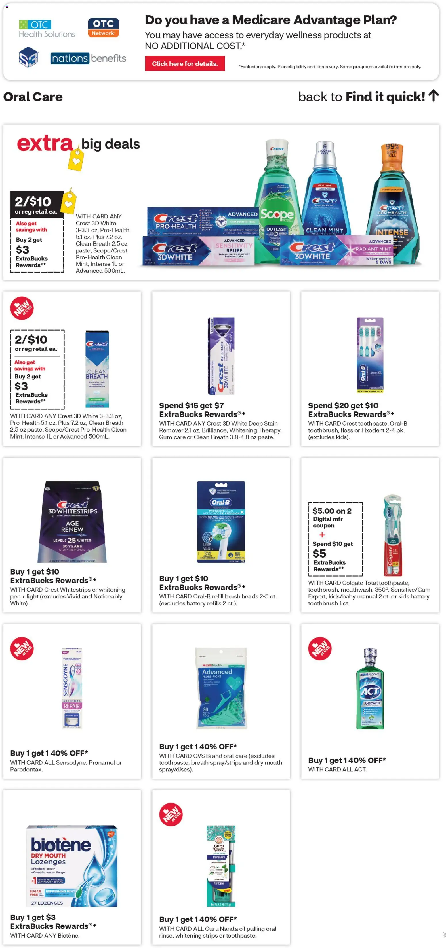 CVS Pharmacy Weekly Ad - WA - valid from 26.04.2026 | Page: 15 | Products: Battery, Brush, Oil, Sugar