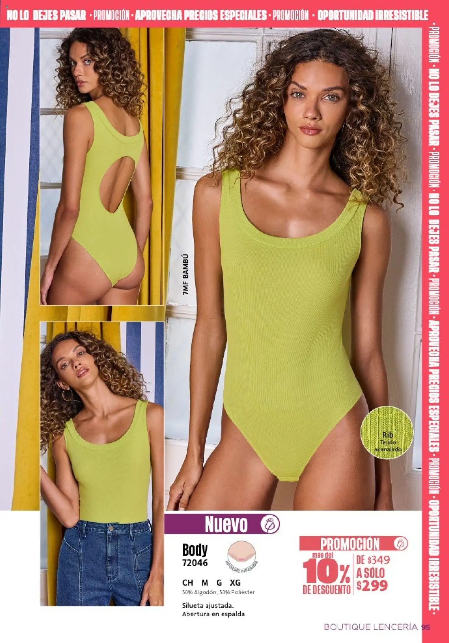 Nuevas ofertas de Ilusión válidas en toda la República Mexicana desde el 01.02.2026. ¡Encuentra las mejores ofertas en Ilusión catálogo Primavera! | Página: 97 | Productos: Body, Lenceria