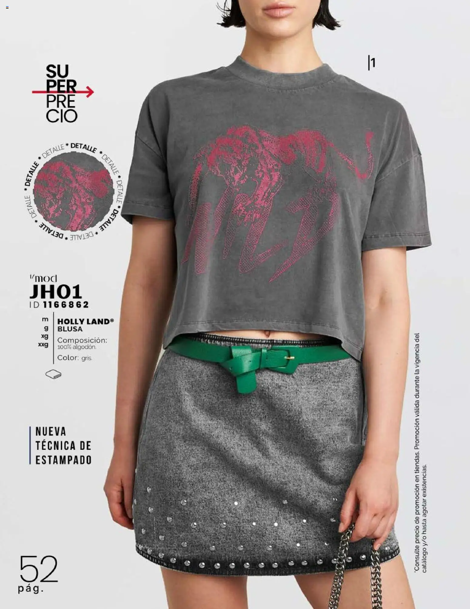 Nuevas ofertas de Price Shoes válidas en toda la República Mexicana desde el 11.03.2026. ¡Encuentra las mejores ofertas en Price Shoes catálogo Ella! | Página: 52 | Productos: Blusa