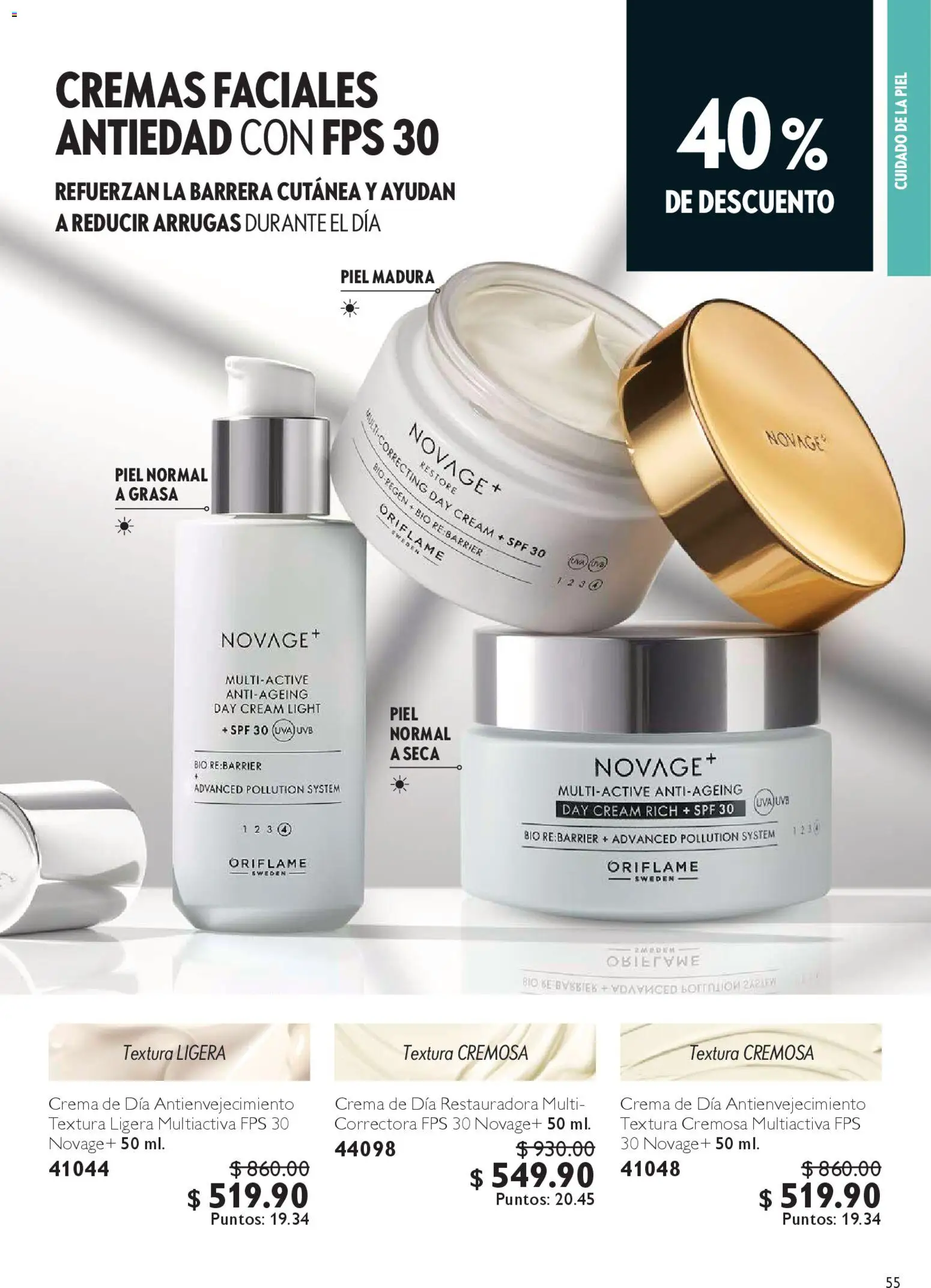 Nuevas ofertas de Oriflame válidas en toda la República Mexicana desde el 22.11.2025. ¡Encuentra las mejores ofertas en Oriflame Black Friday! | Página: 55 | Productos: Crema, Uva