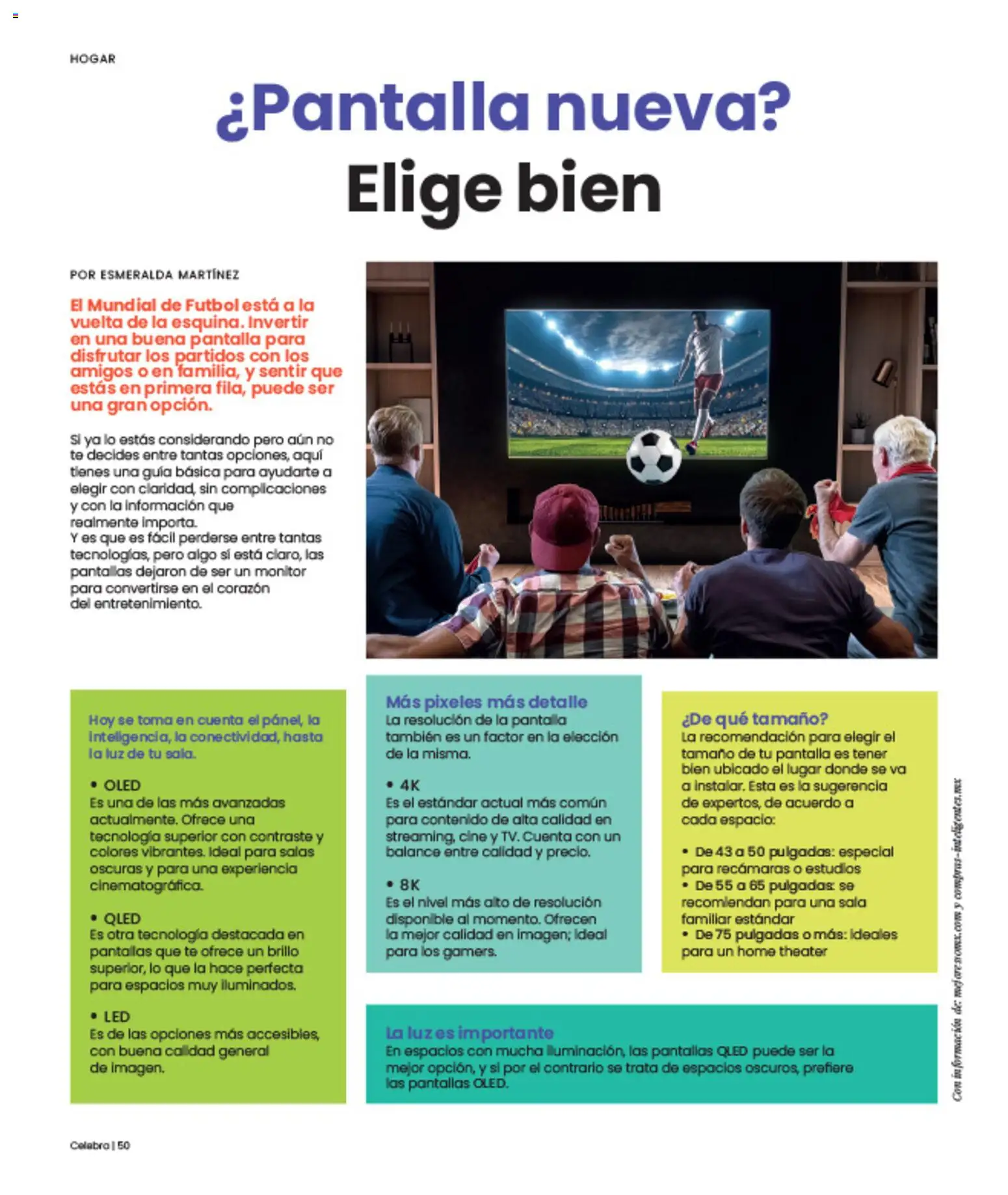 Nuevas ofertas de H-E-B válidas en toda la República Mexicana desde el 01.02.2026. ¡Encuentra las mejores ofertas en H-E-B folleto Celebra! | Página: 50 | Productos: Pantallas, Brillo, Home theater, Monitor