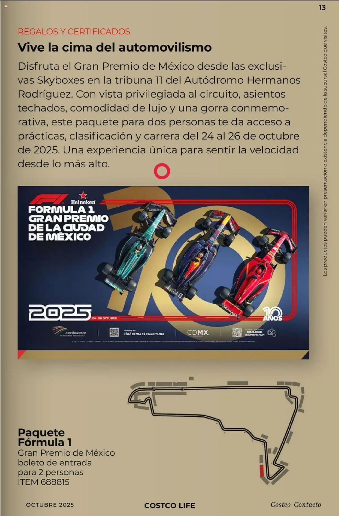 Nuevas ofertas de Costco válidas en toda la República Mexicana desde el 03.10.2025. ¡Encuentra las mejores ofertas en Costco - Revista Octubre! | Página: 13 | Productos: Gorra, Té, Una gorra