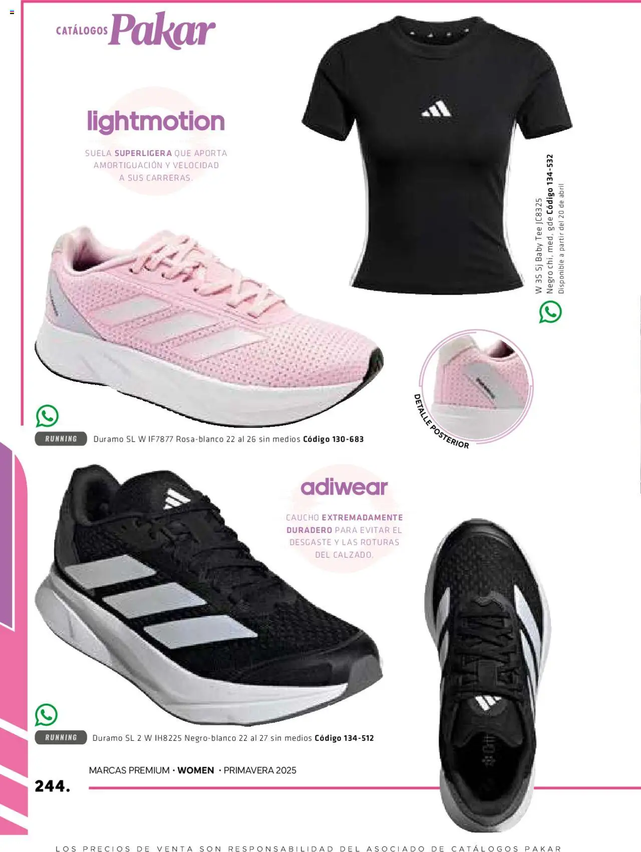Nuevas ofertas de SC Pakar válidas en toda la República Mexicana desde el 06.03.2025. ¡Encuentra las mejores ofertas en SC Pakar catálogo Women! | Página: 244