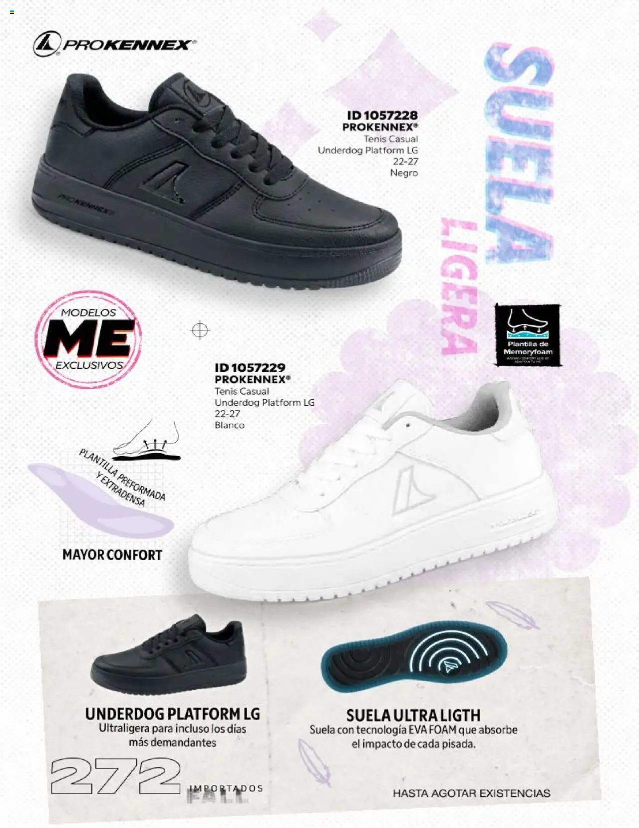 Nuevas ofertas de Price Shoes válidas en toda la República Mexicana desde el 18.10.2025. ¡Encuentra las mejores ofertas en Price Shoes catálogo Fall Importados segunda! | Página: 272 | Productos: Tenis