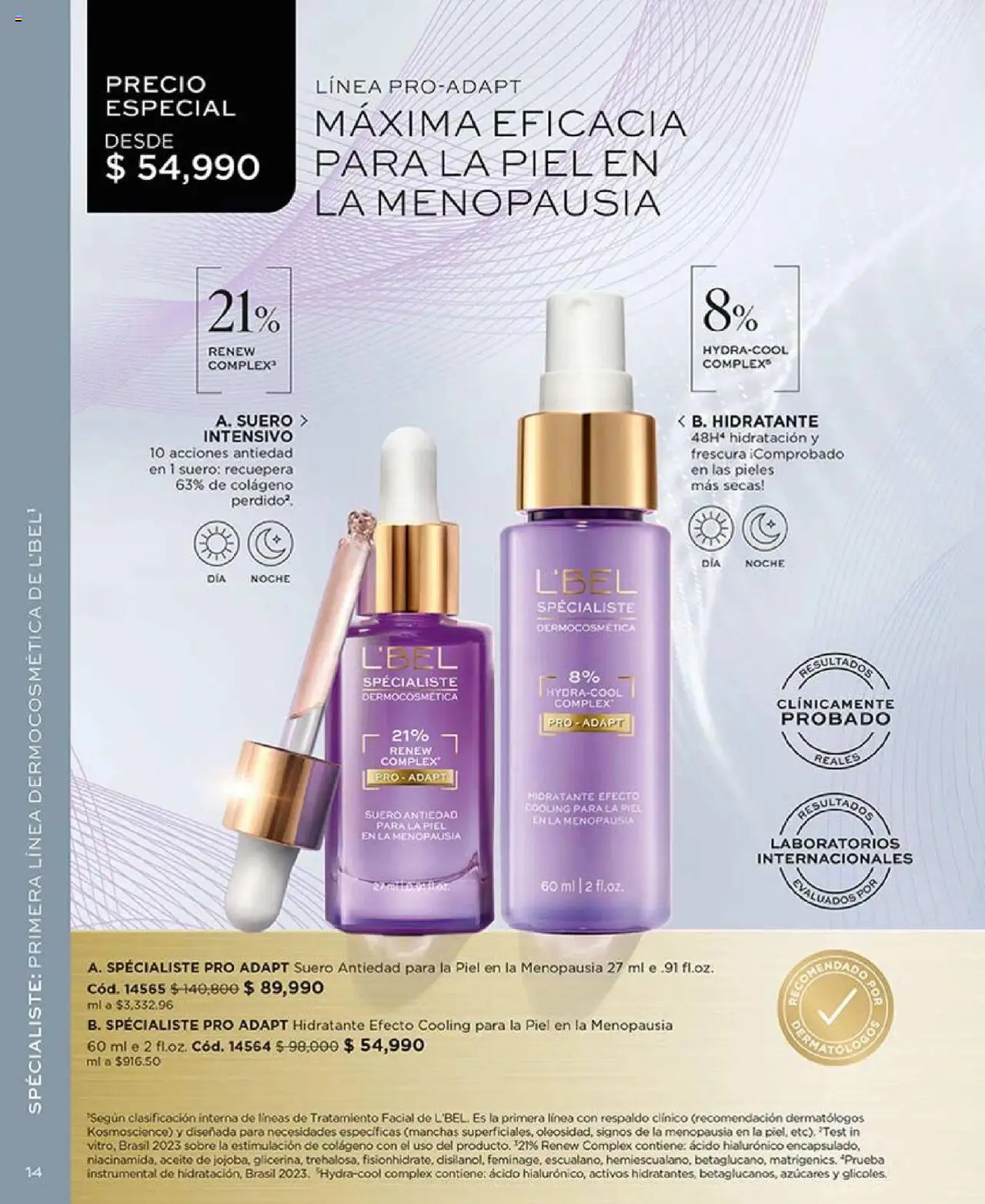 L'Bel revista - valida desde el 27.05.2025 | Página: 14 | Productos: Sobre, Aceite