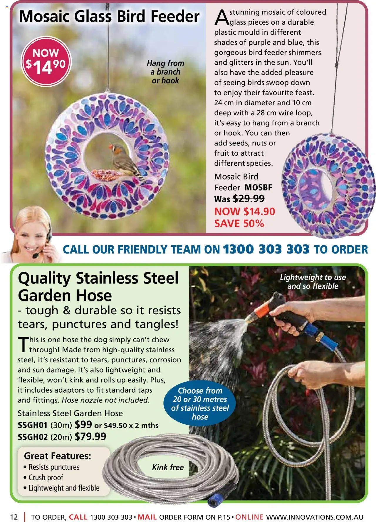 Innovations catalogue - valid from 24.09.2025 | Page: 12 | Products: Garden hose, Nuts