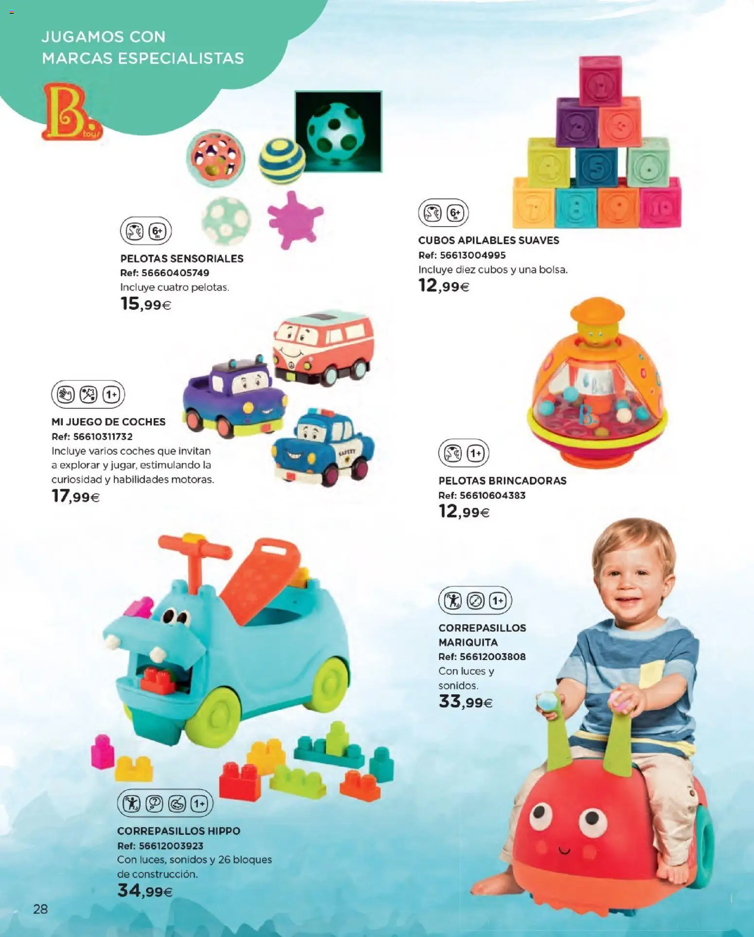 Nuevas ofertas de El Corte Inglés válidas en toda la República Mexicana desde el 27.10.2025. ¡Encuentra las mejores ofertas en El Corte Inglés catálogo Juguetes! | Página: 28 | Productos: Juego