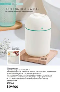 Avon - Catálogo casa & estilo 02/2026 -  Vista previa de la revista de la tienda Avon valido desde el 01.02.2026 | Página: 74 | Productos: Agua, Cable, Usb, Peso