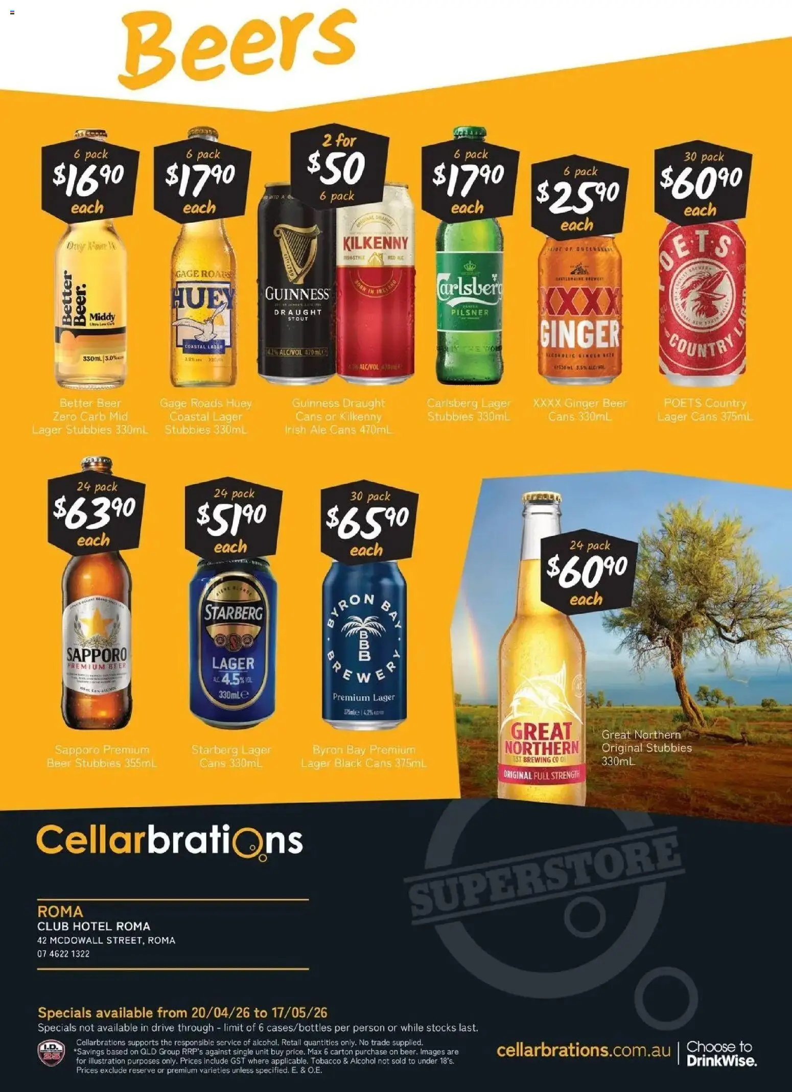 Cellarbrations catalogue - valid from 19.04.2026 | Page: 6 | Products: Ginger, Beer