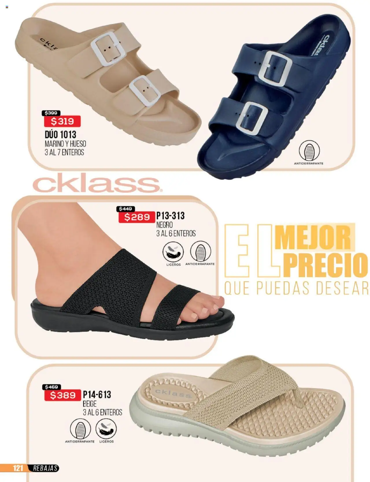 Nuevas ofertas de Cklass válidas en toda la República Mexicana desde el 23.06.2025. ¡Encuentra las mejores ofertas en Cklass catálogo Rebajas Sobre Calzado! | Página: 122
