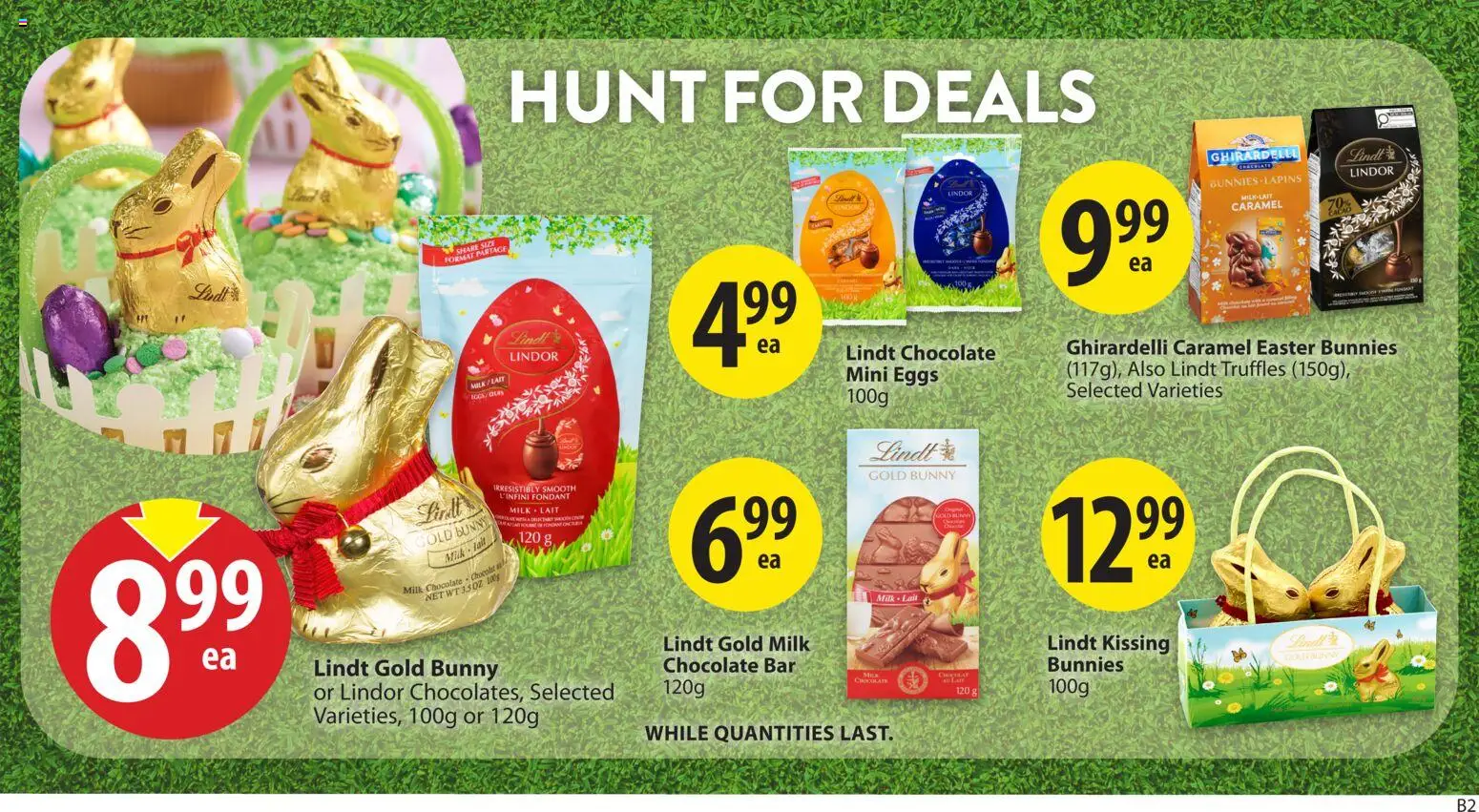 Save on foods flyer valid from 02.04.2026 | Page: 4 | Products: Milk, Eggs, Chocolate