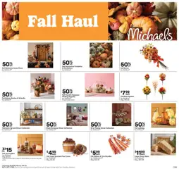 Preview of Michaels weekly flyer / circulaire from shop Michaels valid from 26.09.2025