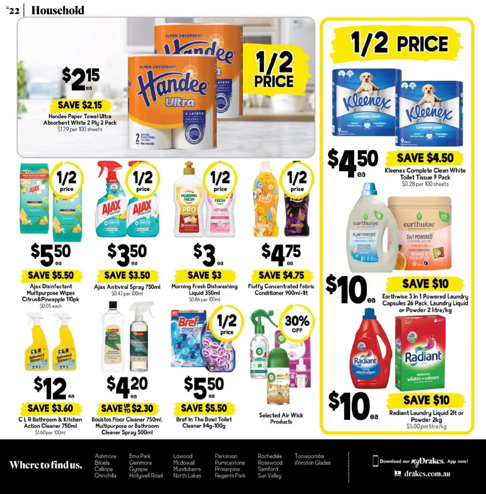 Drakes catalogue - valid from 11.03.2026 | Page: 23 | Products: Toilet, Plant, Laundry, Bathroom