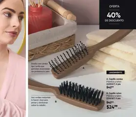 Vista previa de A. Cepillo cerdas, Plástico y nylon. (229527) 2 pts, nuevo folleto de la tienda, válido en México a partir del 20.02.2026 | Página: 99 | Productos: Cepillo, Sobre