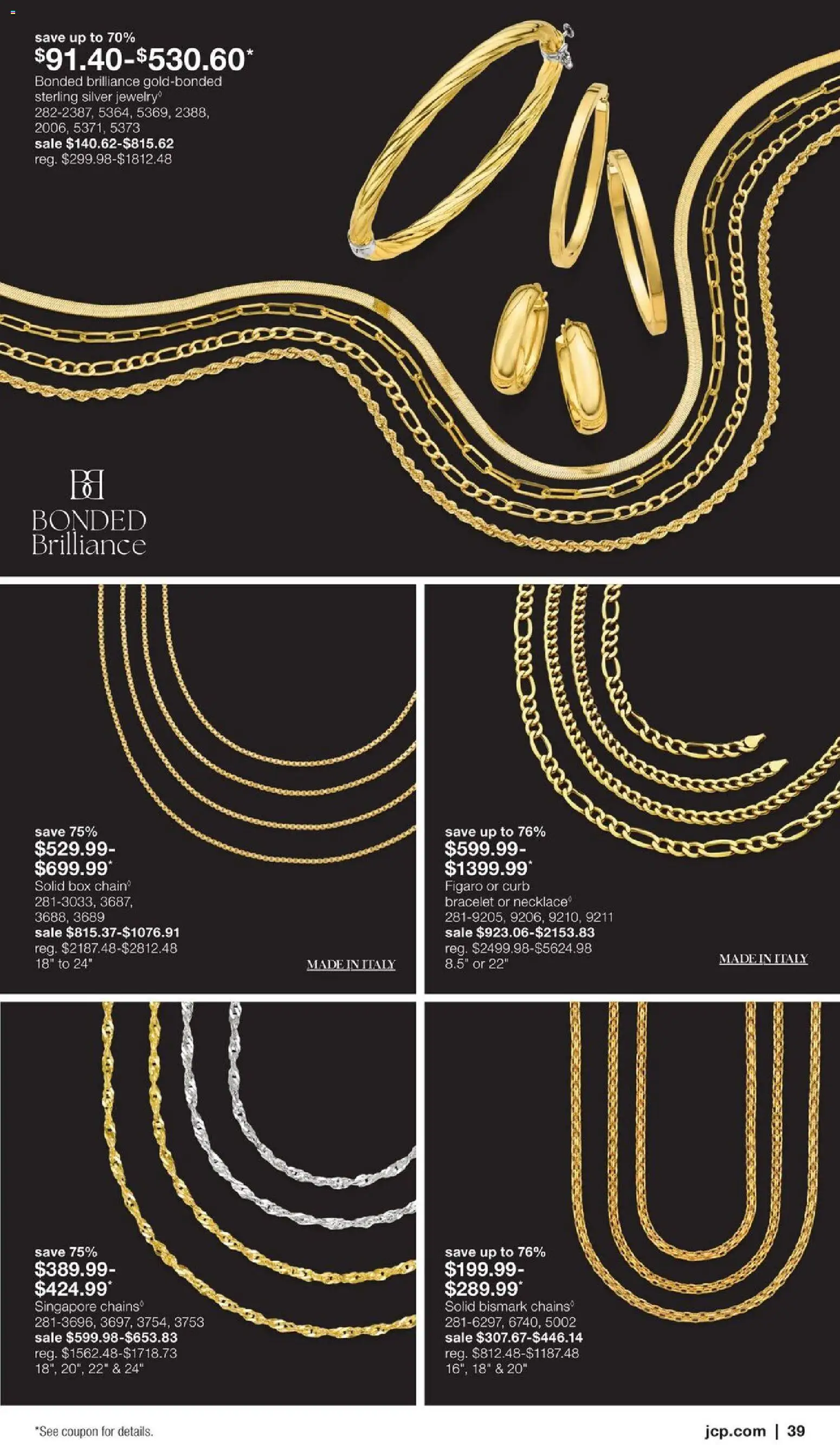 JCPenney Jewelry Sale - valid from 12.03.2026 | Page: 38 | Products: Box
