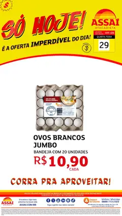 Assaí Atacadista ofertas - DF - Pré-Visualização do folheto da loja Assaí Atacadista, válido de 29.04.2026