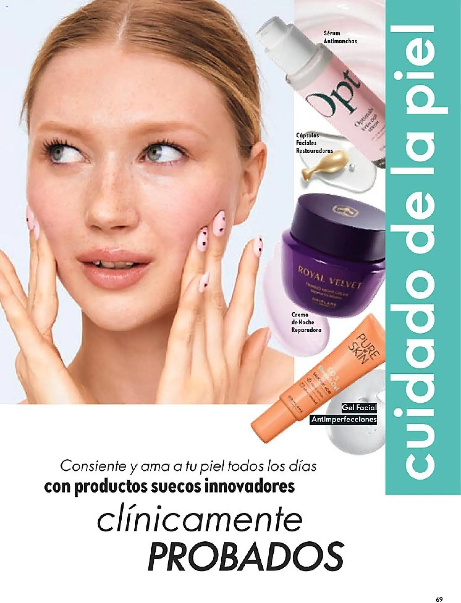 Nuevas ofertas de Oriflame válidas en toda la República Mexicana desde el 24.01.2026. ¡Encuentra las mejores ofertas en Oriflame campaña 2 2026! | Página: 69 | Productos: Serum, Crema