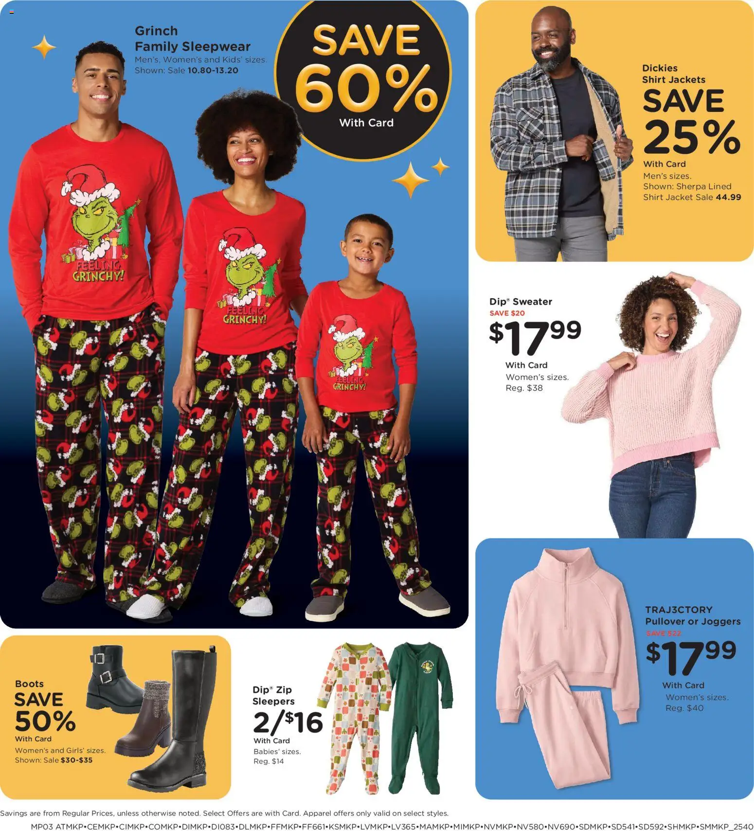 King Soopers Black Friday Deals - valid from 05.11.2025 | Page: 3 | Products: Shirt, Sweater, Jacket, Boots